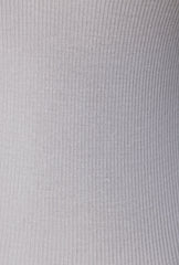 Modal Rib V Neck Tank Top in Fog