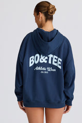 Oversized Hoodie in Dark Navy