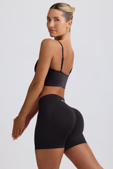 Define Luxe Mini Shorts in Black