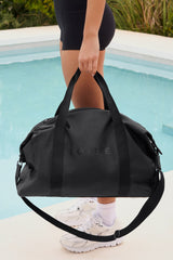 Logo Duffle Bag in Black