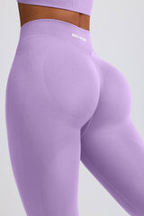 Define Luxe High-Waist Leggings in Lilac
