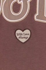 Oversized Hoodie in Mocha