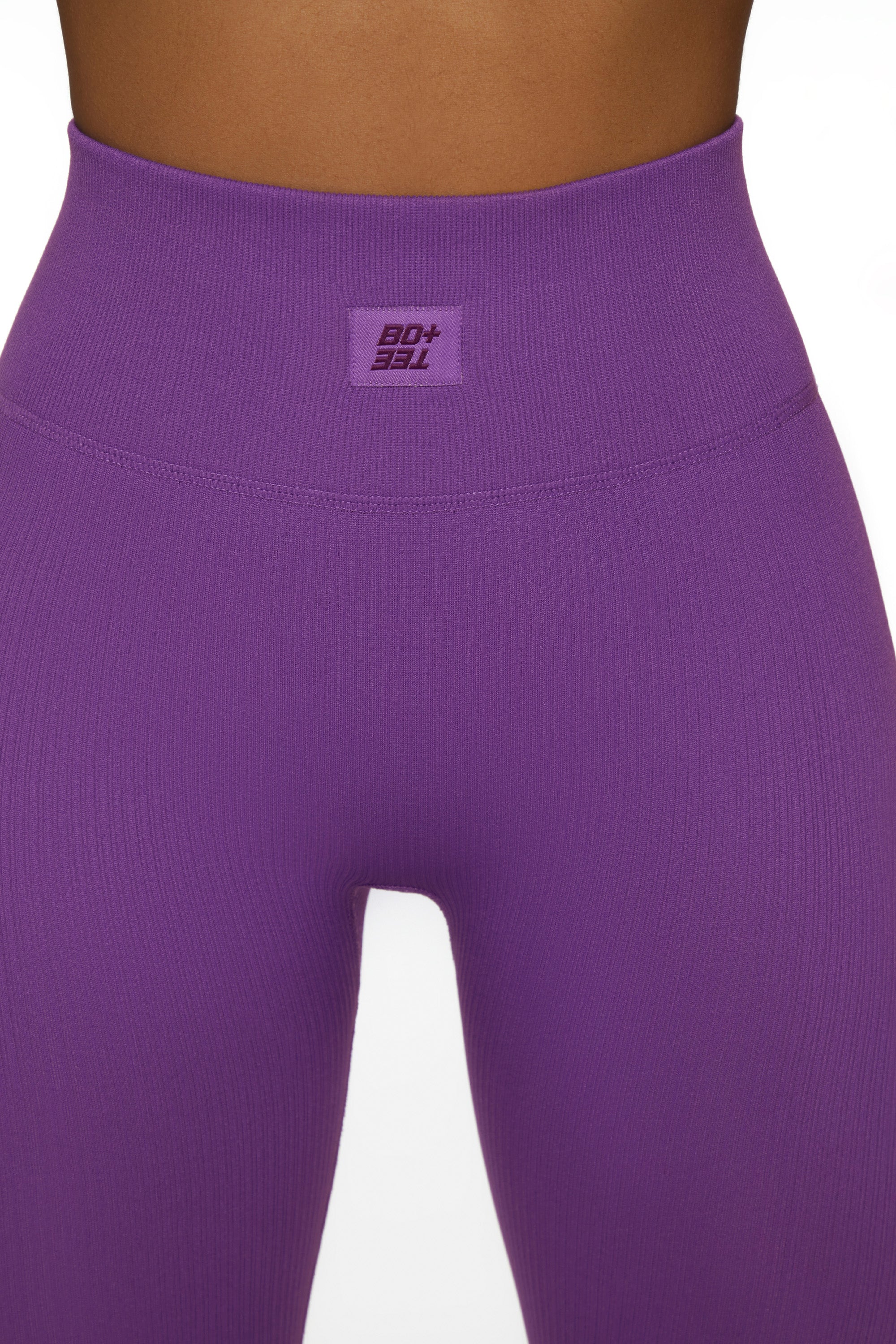 High Waist Leggings in Purple