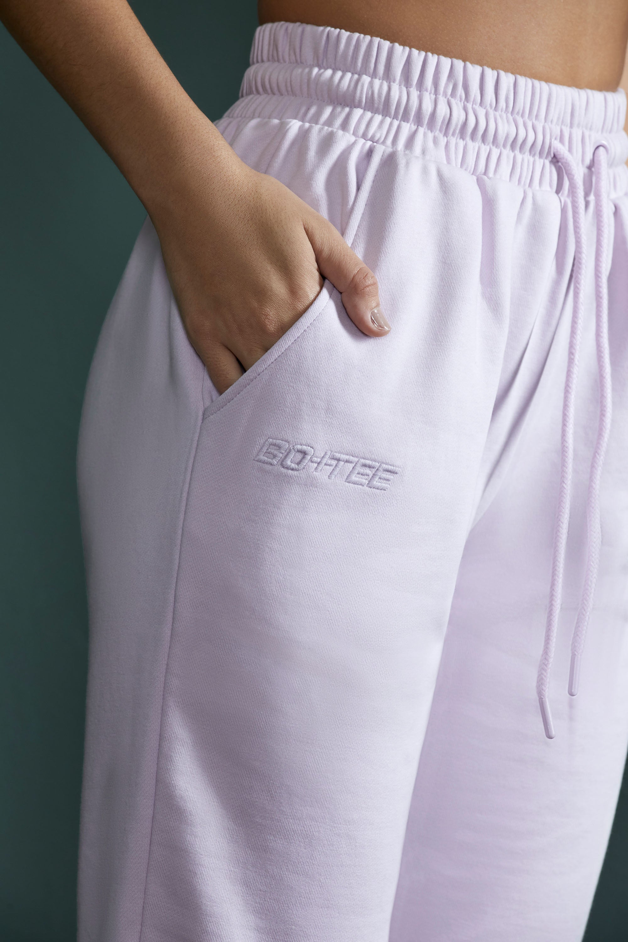 Jogger Bottoms in Lilac