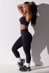 High Waist Super Sculpt Leggings in Black