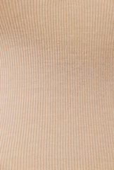 Modal Rib V Neck Tank Top in Cashmere