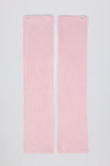 Leg Warmers in Soft Pink