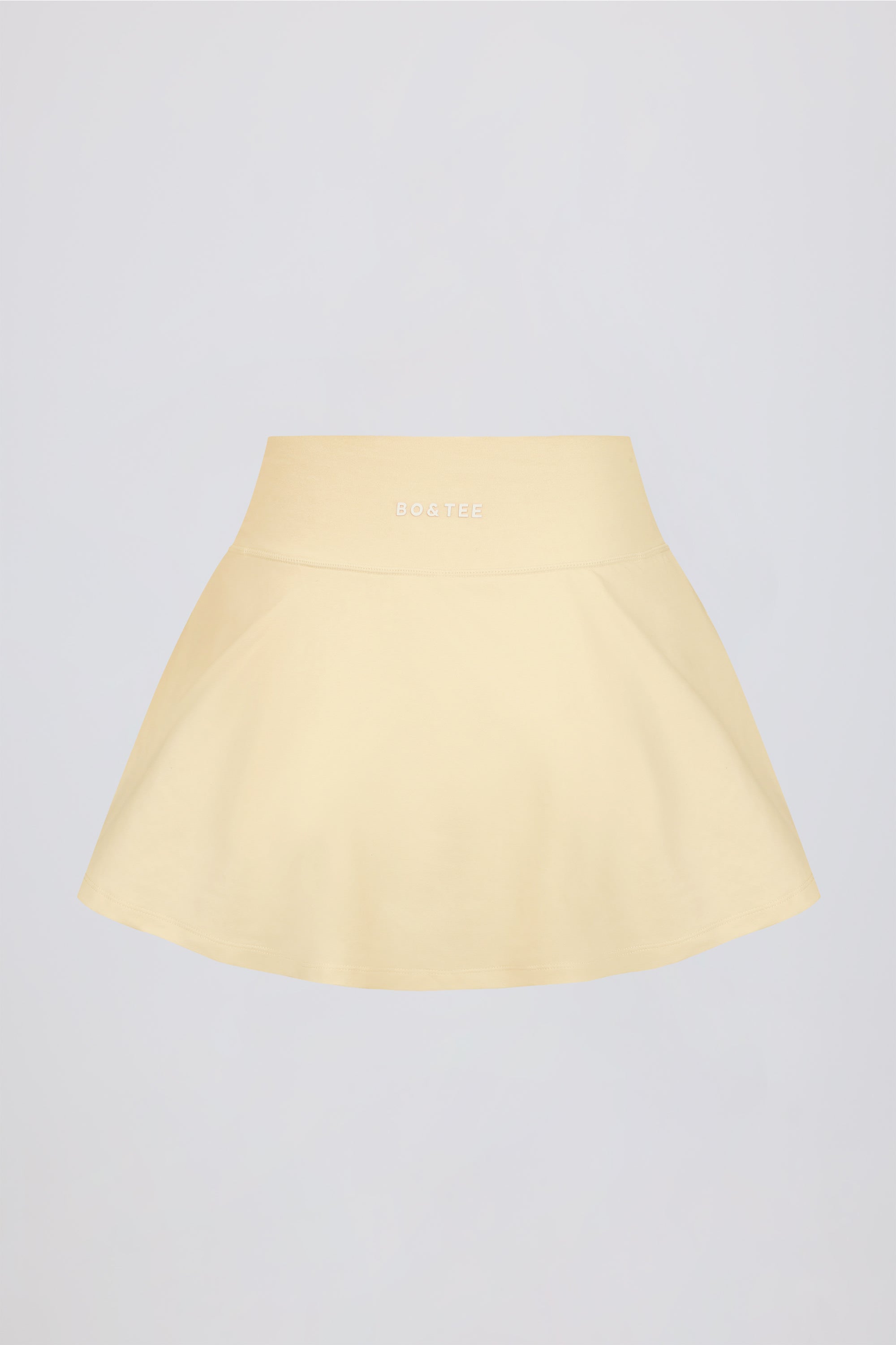 Crossover Mini Skort in Lemon Marl