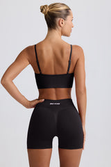 Define Luxe Mini Shorts in Black