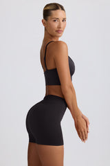 Define Luxe Mini Shorts in Black