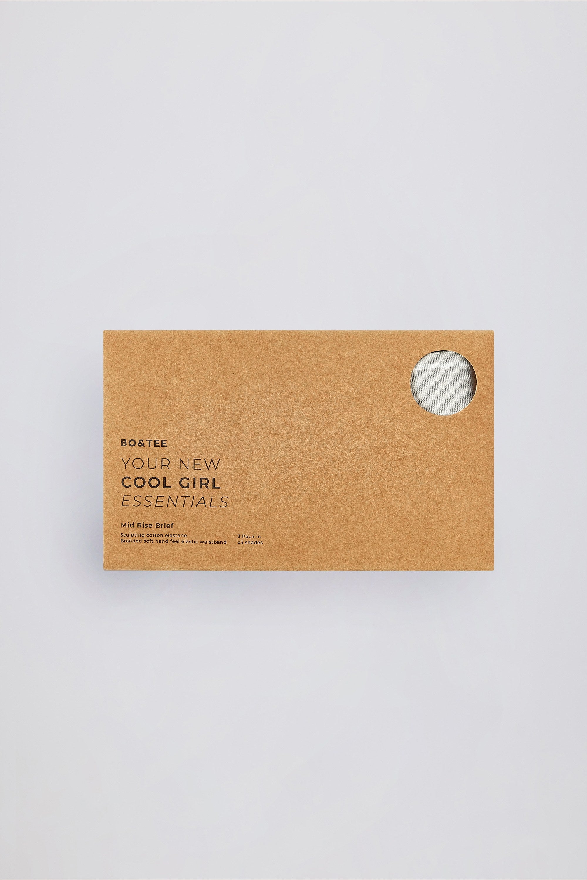 High-Waist Cheeky Briefs Bundle in Multi