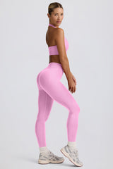 Define Luxe High-Waist Leggings in Rose