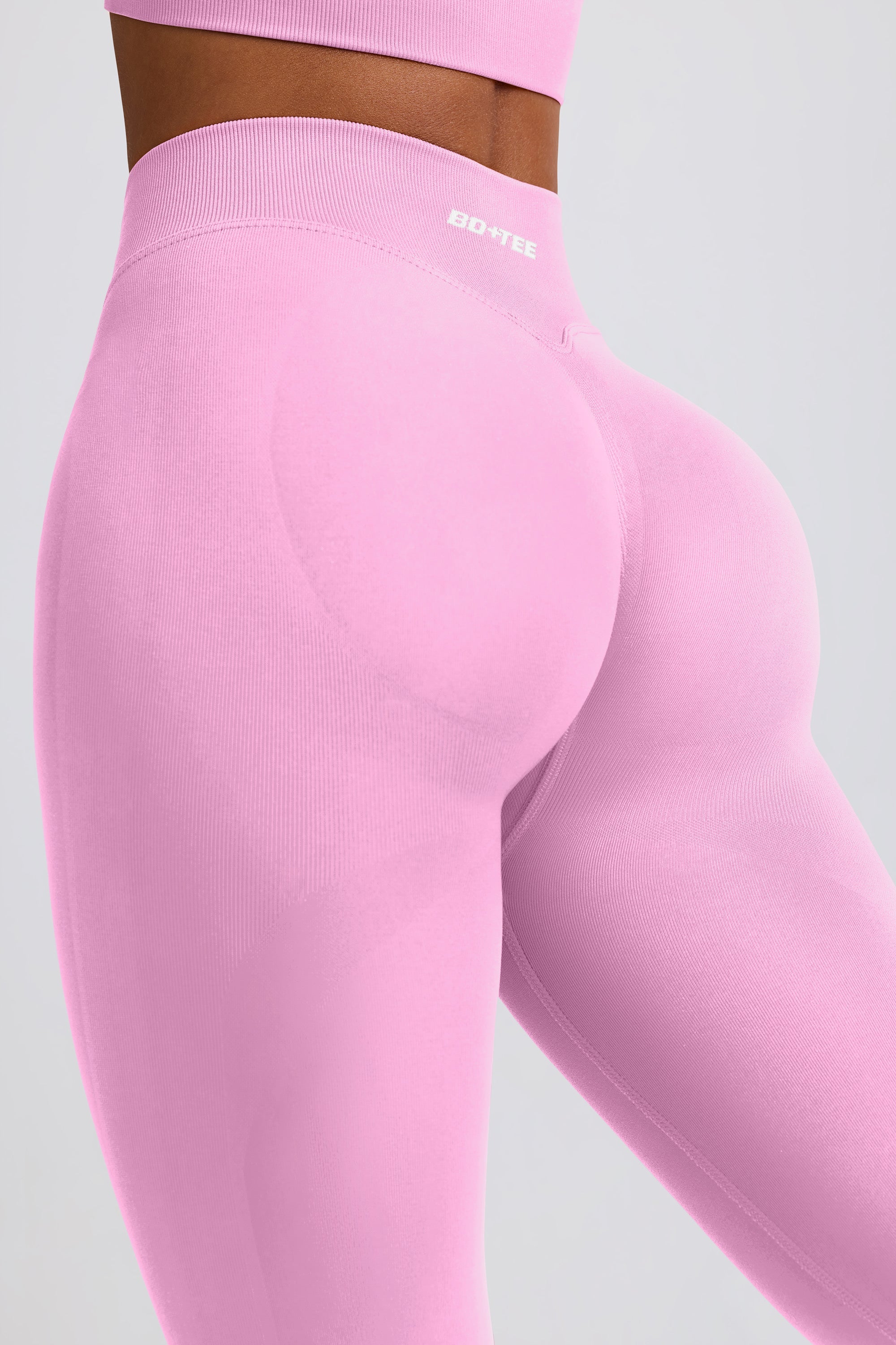 Define Luxe High-Waist Leggings in Rose