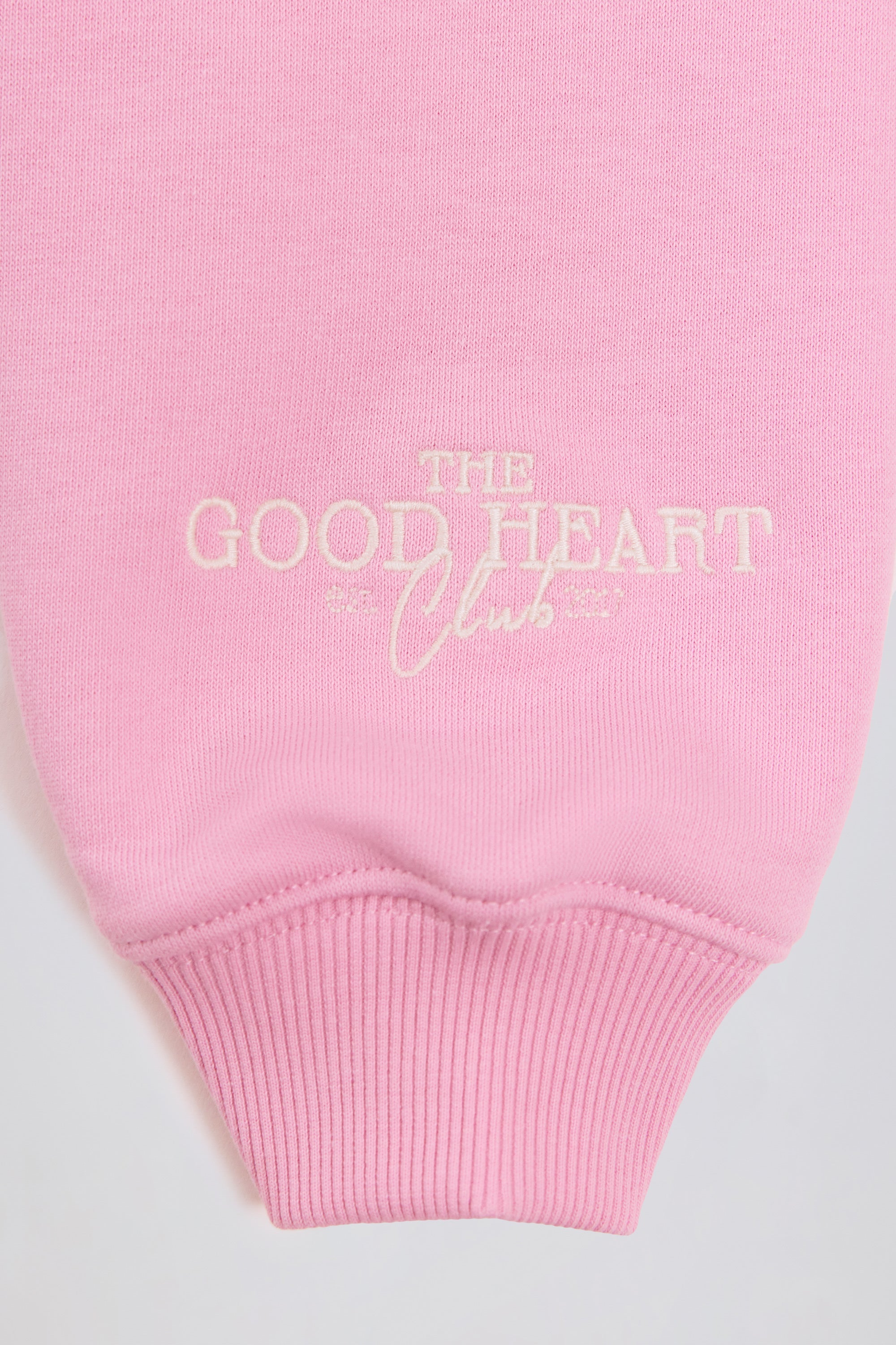 Oversized Hoodie in Baby Pink