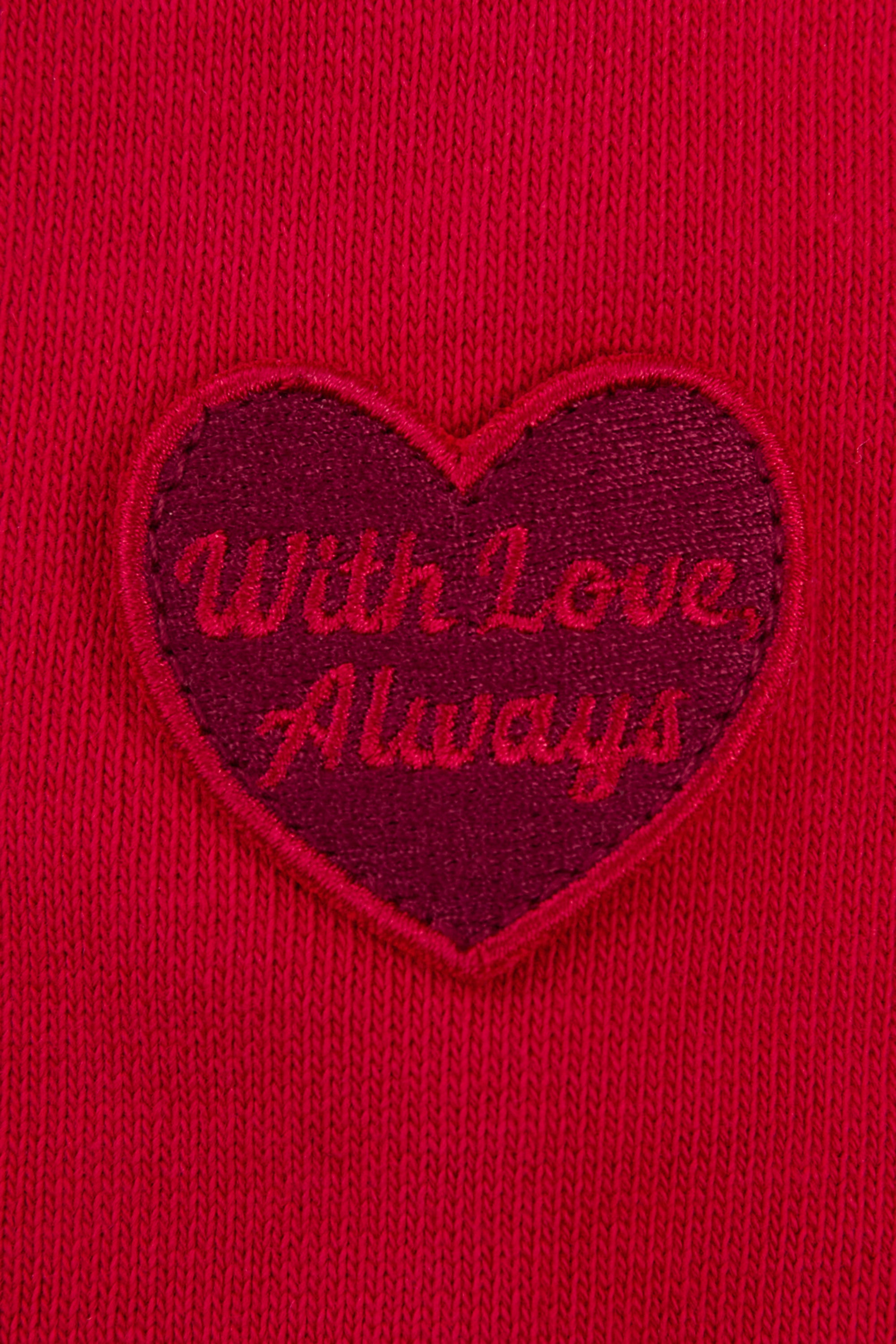 Oversized Hoodie in Hot Red