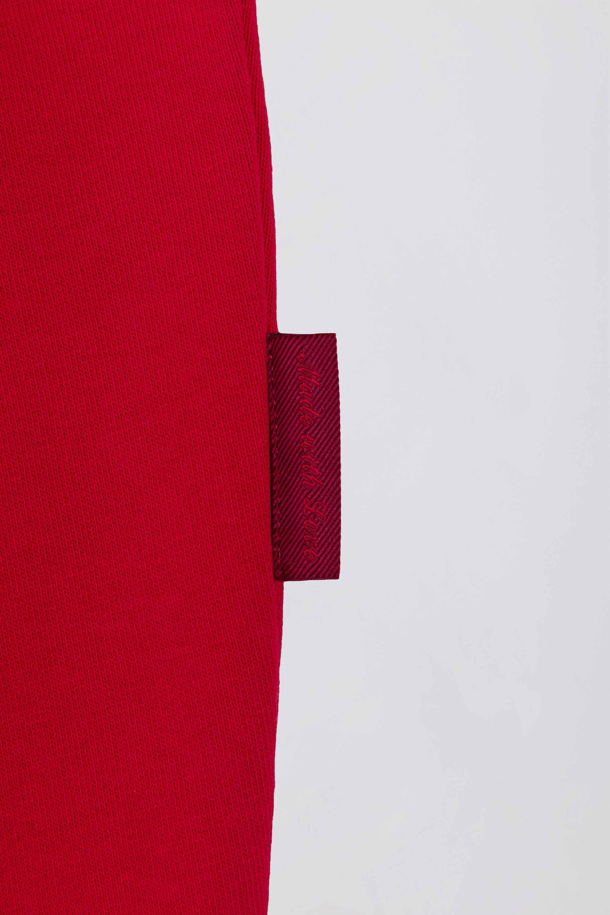 Oversized Hoodie in Hot Red