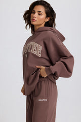 Oversized Hoodie in Mocha