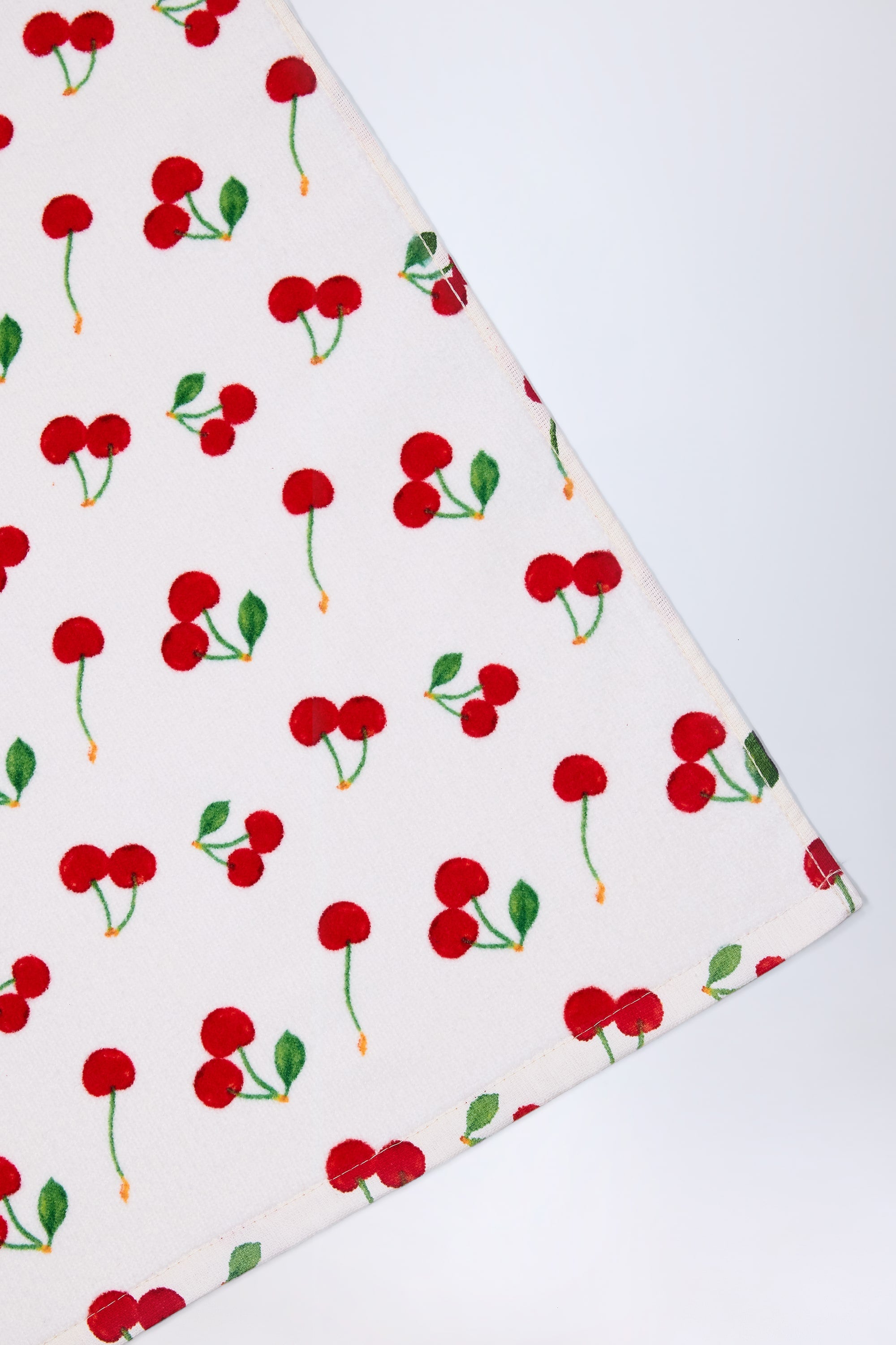 Logo Beach Towel in Cherry Print