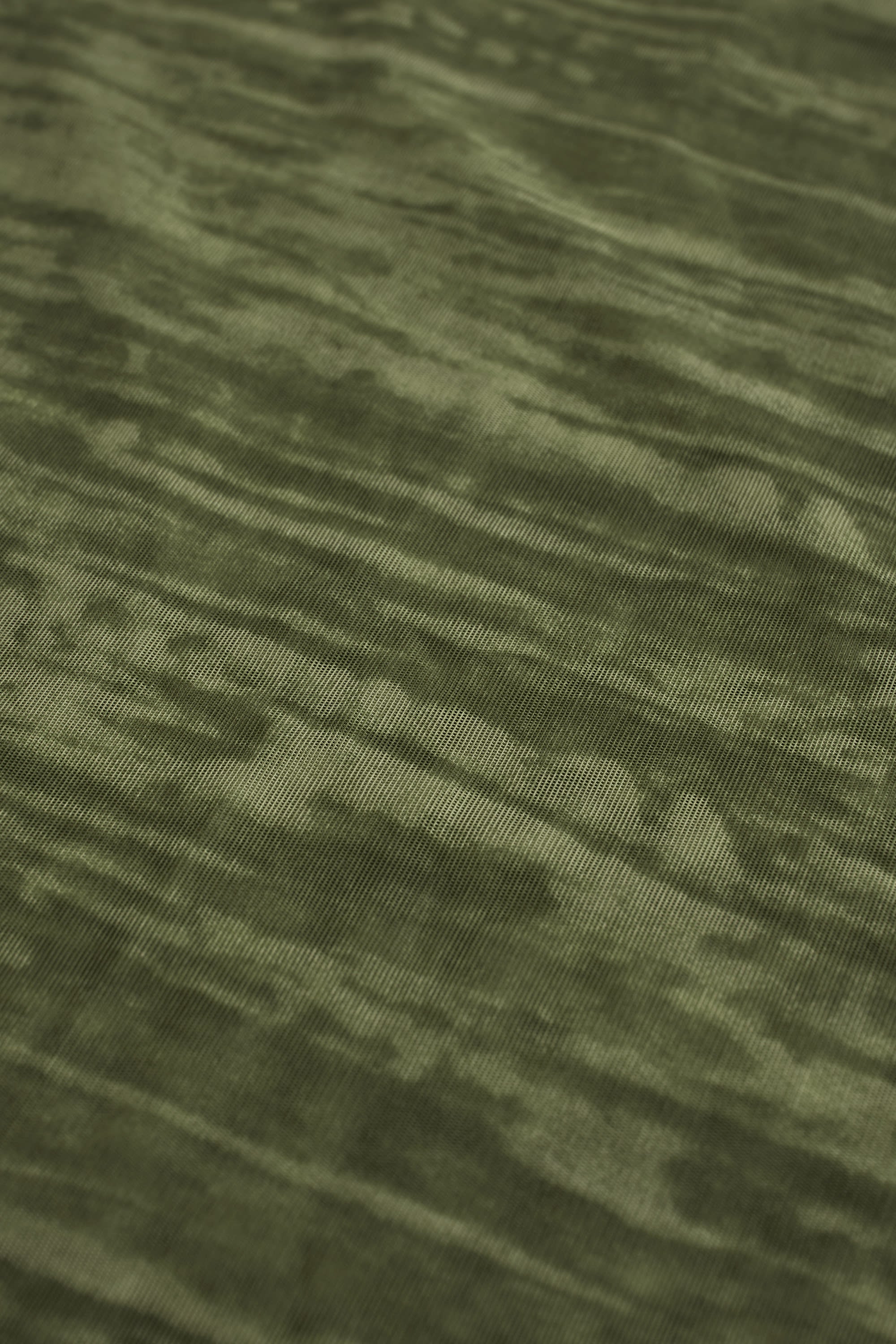 Headscarf in Green Print