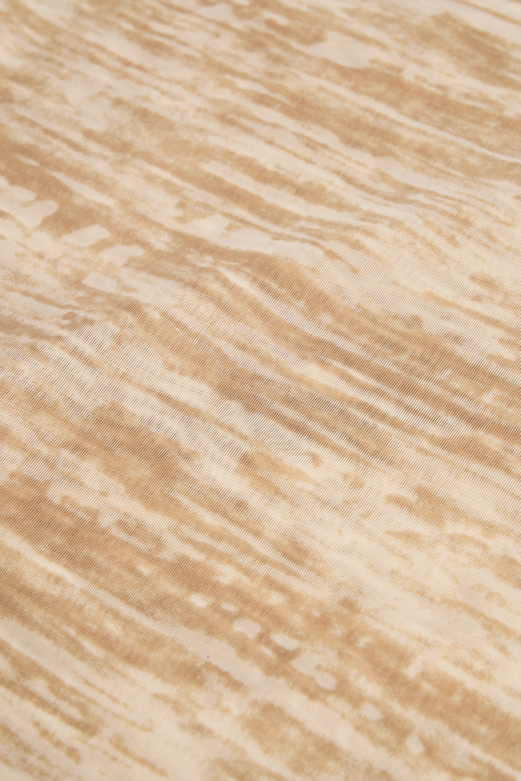 Headscarf in Tan Print